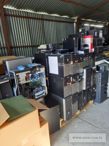 Zużyte urządzenia elektryczne i elektroniczne inne niż wymienione w 16 02 09 do 16 02 13 (w tym komputery bez nośników pamięci) (kod odpadu 16 02 14) 